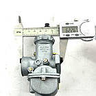 Карбюратор мопед Alpha Альфа 110 125 кубів D 19 мм Keihin, фото 5