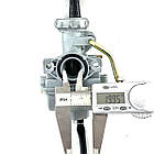 Карбюратор мопед Alpha Альфа 110 125 кубів D 19 мм Keihin, фото 8