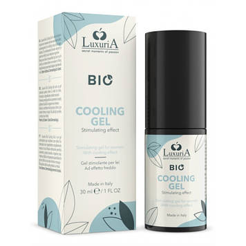 Стимулювальний охолоджувальний гель Luxuria Bio Cooling Gel, 30 мл Bomba💣