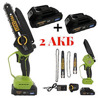 Аккумуляторная пила Германия Procraft Pka-44 2АКБ+2 шины