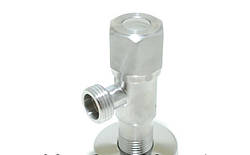 Кран кутовий 1/2" н - 1/2" н кераміка Ango (02)