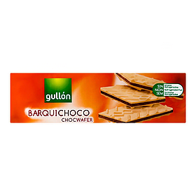 Вафлі GULLON Barquichoco з шоколадним кремом 150г