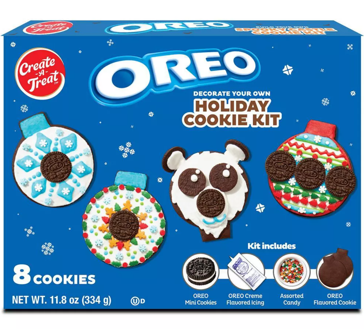 Набір для декорування печива Oreo Holiday Cookie Kit 333 г
