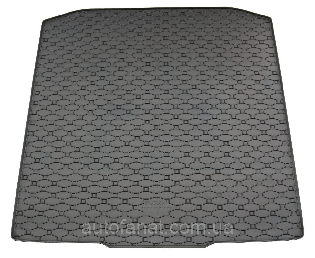 Килимок у багажник SKODA Octavia III Combi 2013-2020, гумовий Rigum Чехія (434026)