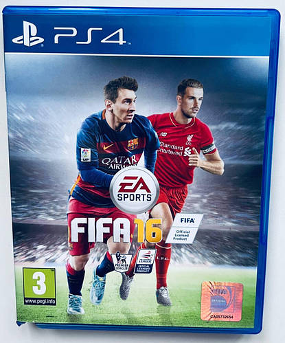 FIFA 16, Б/У, русская версия - диск для PlayStation 4 (ID#1653454467 ...