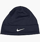 Шапка спортивна Nike Peak Beanie FQ8292-010 темно-синя, фото 6