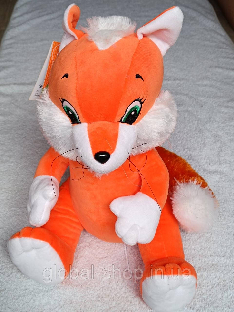 М'яка іграшка Копиця Лисичка Лис жовтогарячий, 35 см