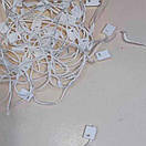 Біркотримач мотузковий сірий з пластиковою пломбою для кріплення бірок 1000 шт, фото 6