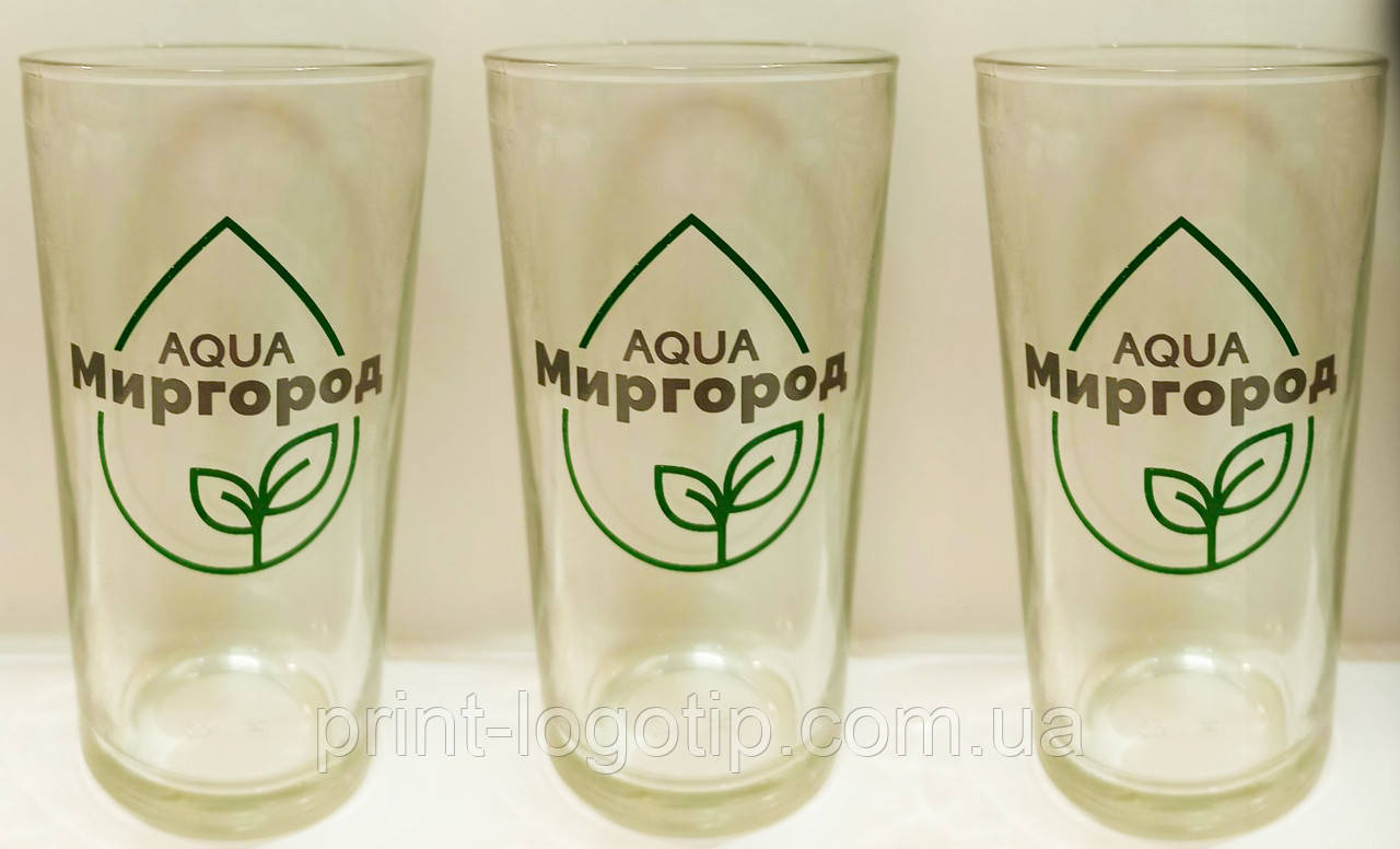 Склянки з логотипом під замовлення, фото 1