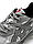 Чоловічі кросівки ASICS Gel-NYC White Grey, чоловічі кеди Асікс текстиль шкіра замша. Чоловіче взуття, фото 8