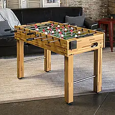 Настільний футбол Sport Play — 122 x 61 x 84 см, з вбудованими підсклянниками, фото 3