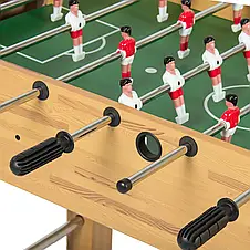 Настільний футбол Sport Play — 122 x 61 x 84 см, з вбудованими підсклянниками, фото 4