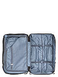 Сумка на колесах середня М сіра 60x37x22см/49л/2.4кг/Worldline 853-60, фото 9