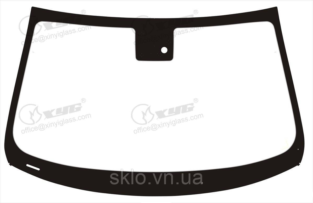 Лобове скло Chevrolet Malibu VIII 2012-2016 з датчиком, молдингом і кріпленням - Шевроле Малібу