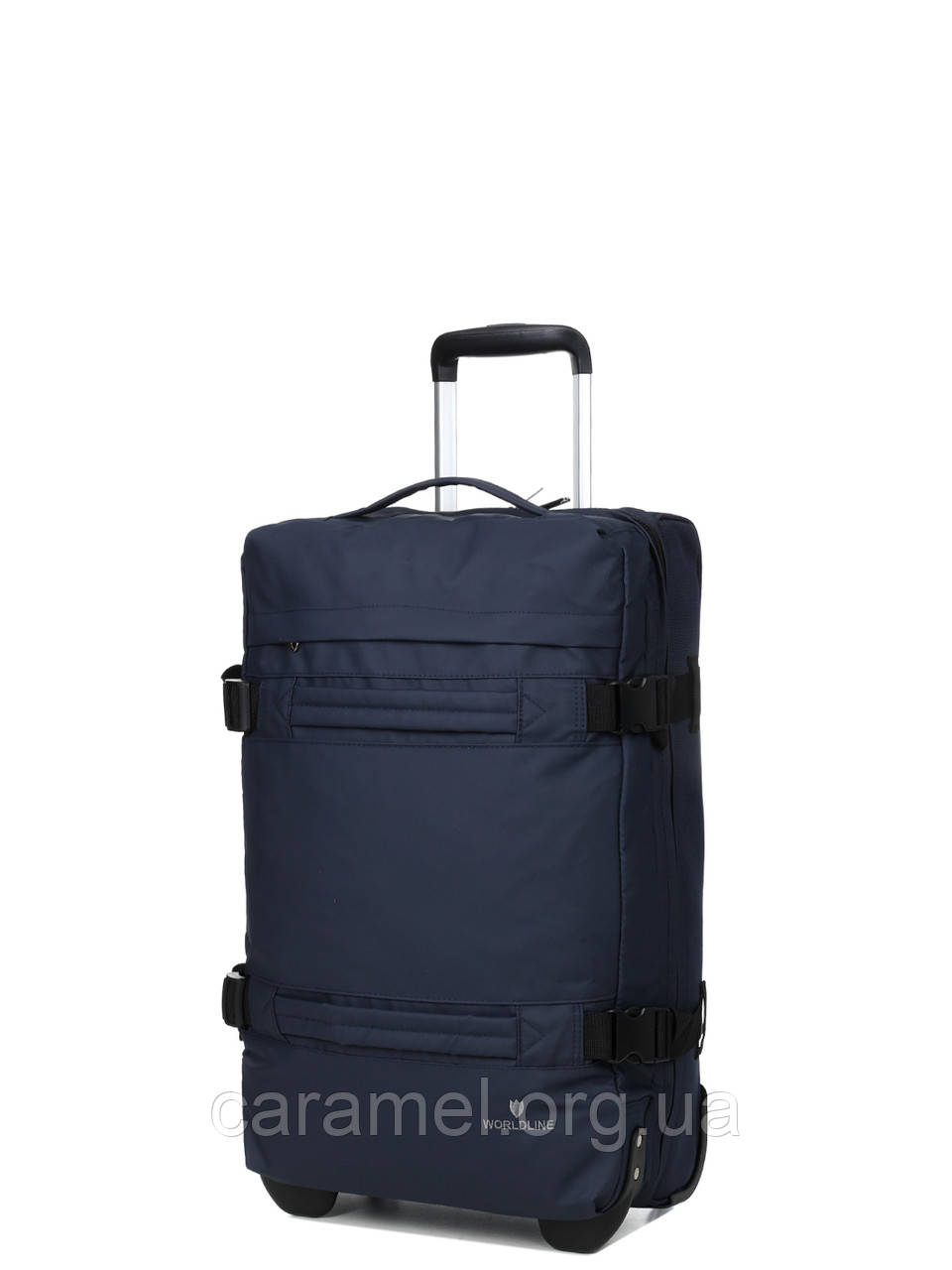 Сумка на колесах середня М синя 60x37x22см/49л/2.4кг/Worldline 853-60