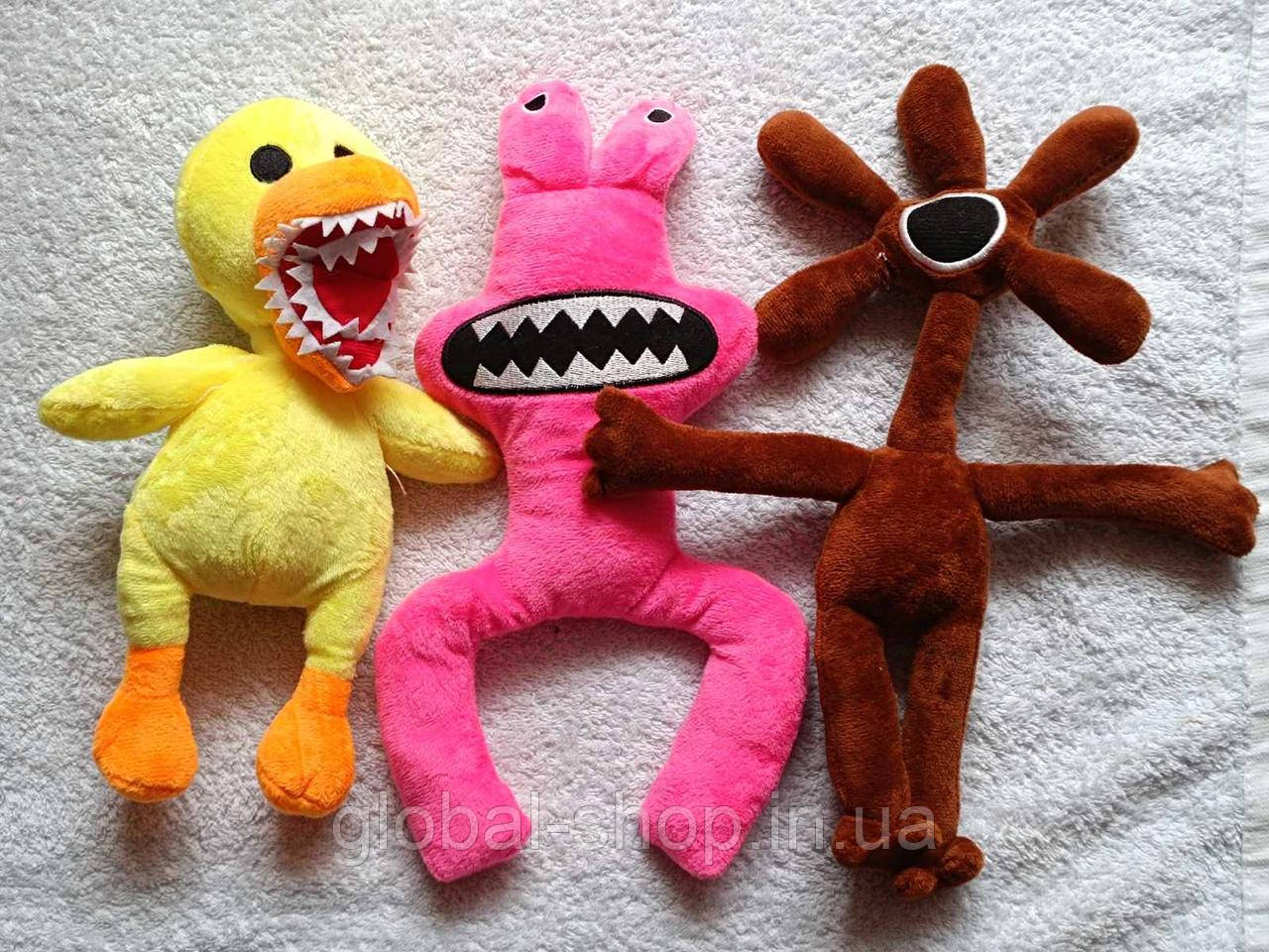 М'яка іграшка монстри "Веселі Веселкові Друзі" Rainbow Friends Roblox, роблус, Хагі ваги,28 см