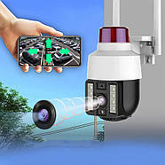 Камера відеоспостереження на 3 Мп вулична з керуванням від телефону A15-4G IPC-Q15, фото 2