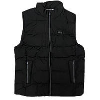 Жилет чорний з usb підігрівом Люкс, 9 зон обігріву, 2XL, фото 6