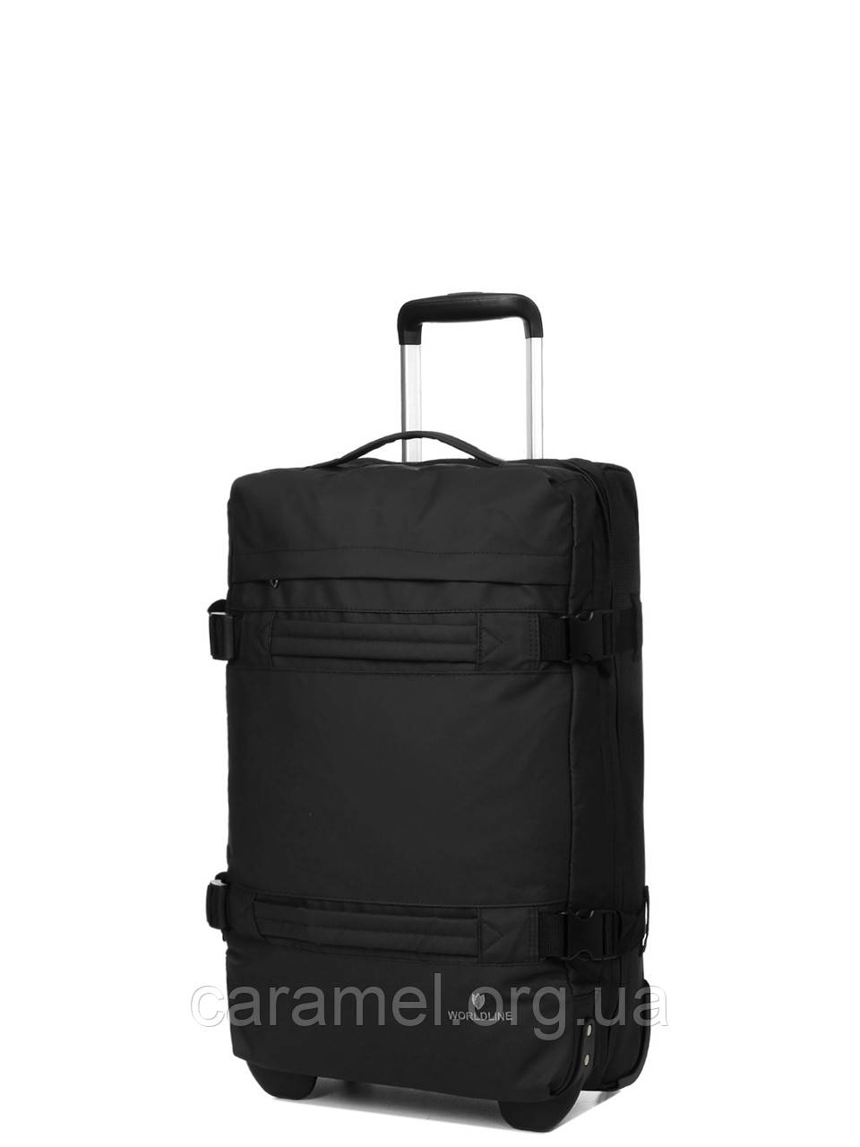 Сумка на колесах середня М чорна 60x37x22см/49л/2.4кг/Worldline 853-60