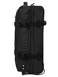 Сумка на колесах середня М чорна 60x37x22см/49л/2.4кг/Worldline 853-60, фото 6