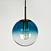 Підвіс зі скляним плафоном з градієнтом блакитного Ø 20 см AA 321-200 Blue, фото 3