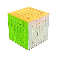 QiYi QiFan S2 6x6 stickerless | Кубик Рубіка 6x6 Кийи С2 кольоровий, фото 4
