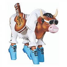 Коллекционная статуэтка Корова с Cow Parade "Rock n Roll" Лас Вегас 2002 года
