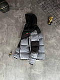 Чоловіча зимова куртка Nike M2215 сіра, фото 7