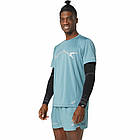 Нарукавники ASICS LITE-SHOW чорні світловідбивні S-M для бігу, їзди на велосипеді, фітнесу та інших видів активностей на повітрі, фото 4