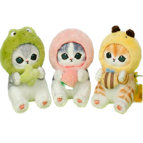 Дитяча м'яка іграшка 45 см Котик Аніме Anime Cat Mofusand Plush EL-2117-69