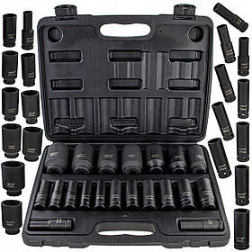 Набір торцевих ударних головок 10-38 мм 1/2" 20 од. V08120