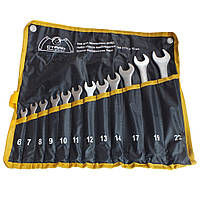 Набір комбінованих ключів Сталь 48403 CRV 12 шт Satine, чохол, матові