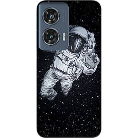 Чохол силіконовий Case для Motorola Edge 50 Fusion з картинкою Космонавт
