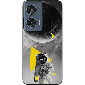 Чохол силіконовий Case для Motorola Edge 50 Fusion з картинкою Астронавт
