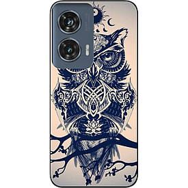 Бампер силіконовий Case для Motorola Edge 50 Fusion з малюнком Філін