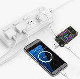 Usb тестер, вольтметр амперметр А3 7 амперів, фото 3