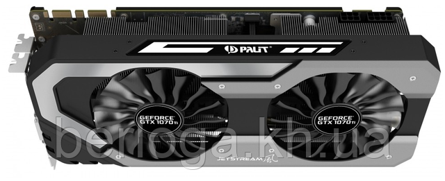 Видеокарта Palit GeForce GTX 1070 TI JetStream 8Gb (NE5107T015P2