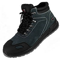 Спецвзуття черевики захисні, робочі ударостійкі шкіряні чоловічі, взуття робоче демісезонне, польша