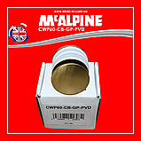 Донний клапан для умивальника з латуні клік-клак 1 1/4" золотого кольору CWP60-CB-GP-PVD McALPINE, фото 5