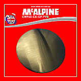 Донний клапан для умивальника з латуні клік-клак 1 1/4" золотого кольору CWP60-CB-GP-PVD McALPINE, фото 8