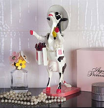 Колекційна статуетка Корова з міжнародного фестивалю Cow Parade "Alphadite Goddess of Shopping" Size M