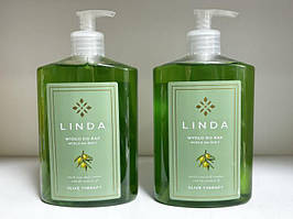 Рідке мило з дозатором Linda Олива, 500 ml.