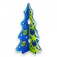 Крафтова іграшка на ялинку дерев'яна