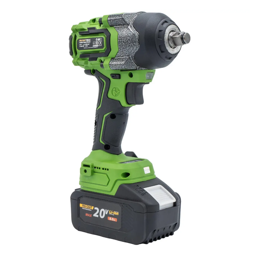 Аккумуляторный гайковерт двигатель безщеточный крутящий момент: 850 Нм ...