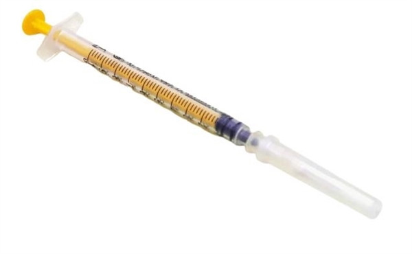 Шприц інсуліновий ALEXPHARM, 1,0 мл., U-100,Luer Lock з знімною голкою 30G (0,30 х 13 мм)