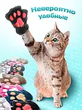 Рукавички лапки котика для квадробіки Аніме косплея м'які пухнасті мітенки рукавиці лапи кішки лисиці ведмедика без пальців, фото 10