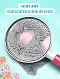 Рукавички лапки котика для квадробіки Аніме косплея м'які пухнасті мітенки рукавиці лапи кішки лисиці ведмедика без пальців, фото 7