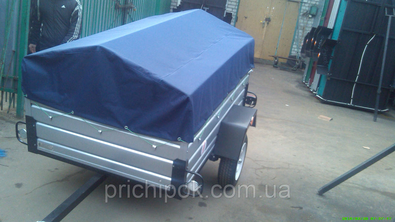 Тент на легковий причіп лів18 тканина рюкзак, фото 1