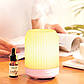 Ультразвуковий зволожувач повітря з підсвіткою Sleeping Fragrance Lamp K20 Білий, аромадифузор для дому (NS), фото 3