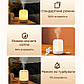 Ультразвуковий зволожувач повітря з підсвіткою Sleeping Fragrance Lamp K20 Білий, аромадифузор для дому (NS), фото 4